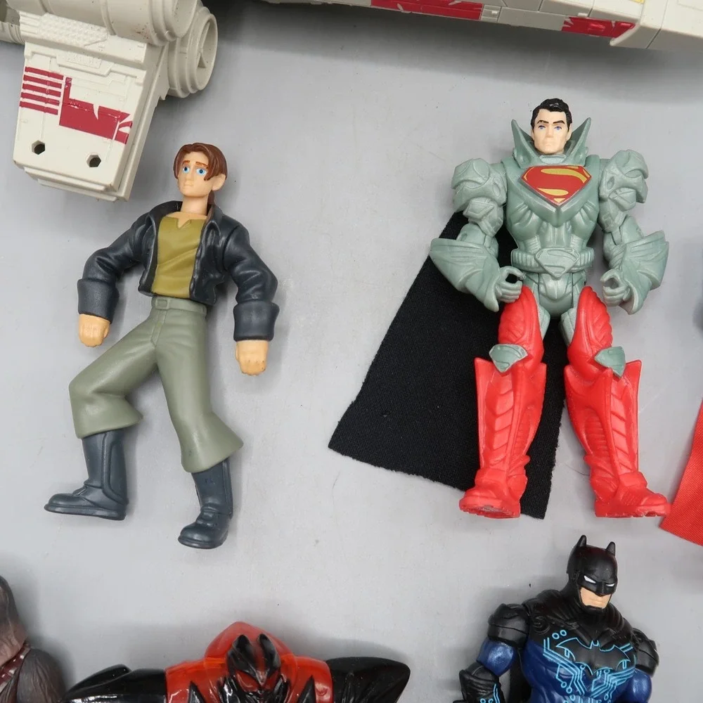 4 Inch Action Figure Toy Lot Marvel, Star Wars, Bandai Power Ranger Falcon